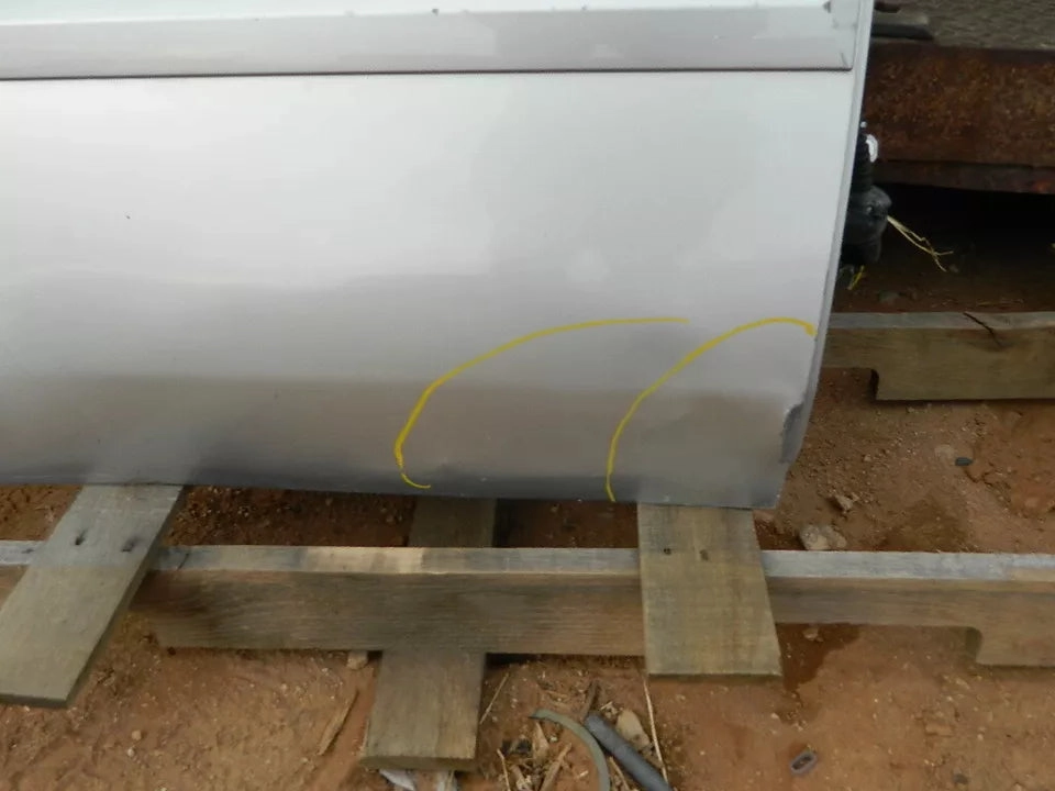 09 10 11 12 13 14 15 HONDA PILOT REAR RIGHT PASSENGER SIDE DOOR- SILVER