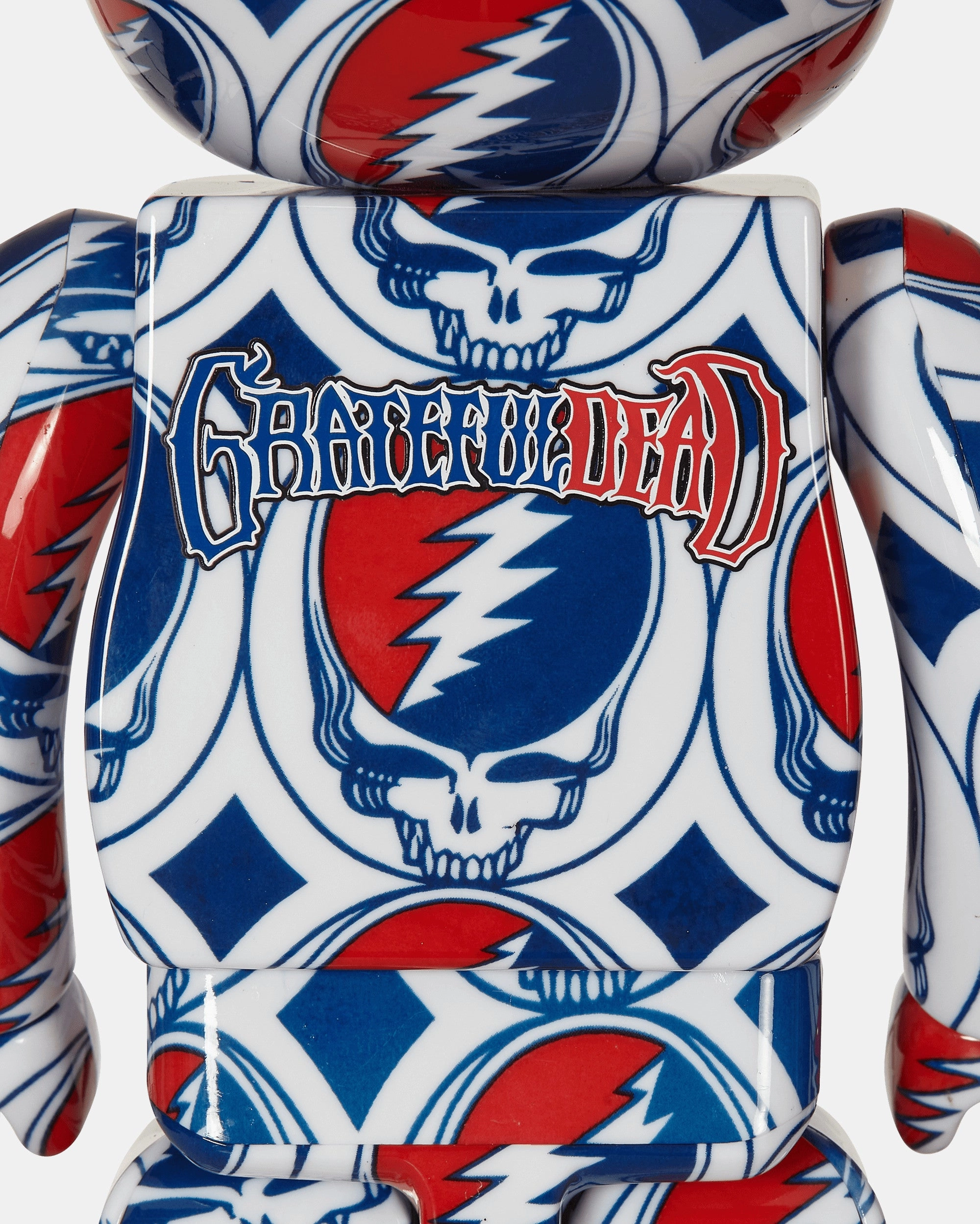 100% 400% Grateful Dead - Steal Your Face Be@rbrick Multicolor