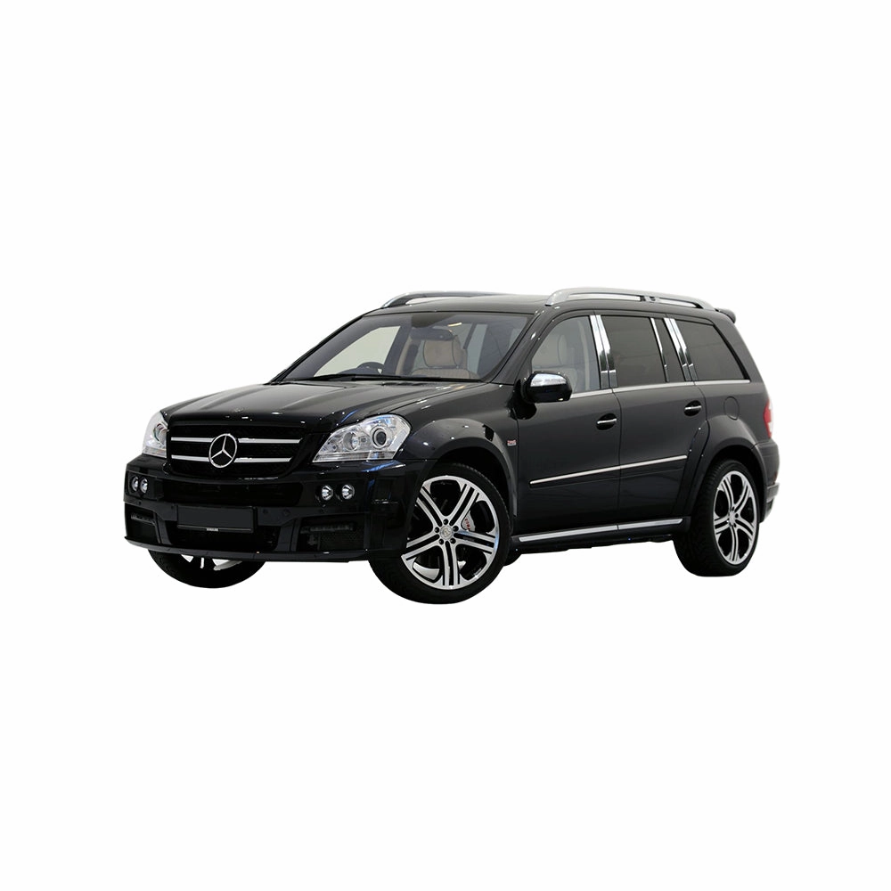 10pcs Stainless Steel Pillar Post Trim<br>07-12 Mercedes GL-Class