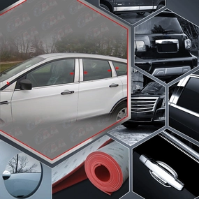 10pcs Stainless Steel Pillar Post Trim<br>13-19 Ford Escape