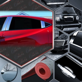 10pcs Stainless Steel Pillar Post Trim<br>16-22 Honda HR-V