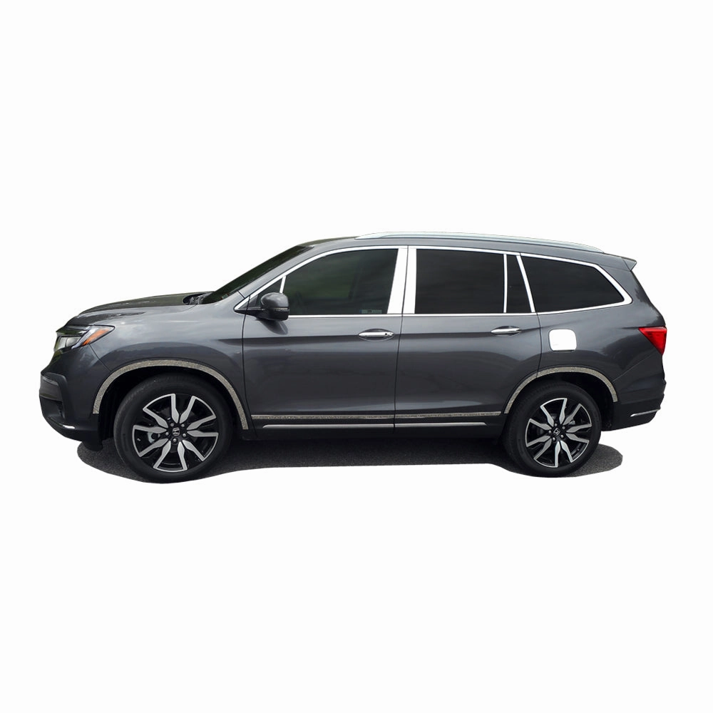 10pcs Stainless Steel Pillar Post Trim<br>16-22 Honda Pilot
