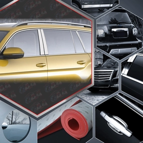 10pcs Stainless Steel Pillar Post Trim<br>18-23 Volkswagen Atlas