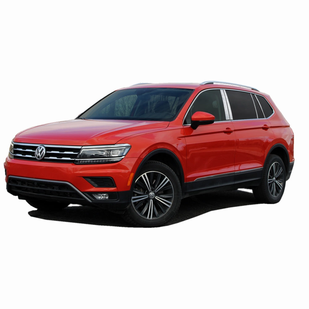 10pcs Stainless Steel Pillar Post Trim<br>18-23 Volkswagen Tiguan