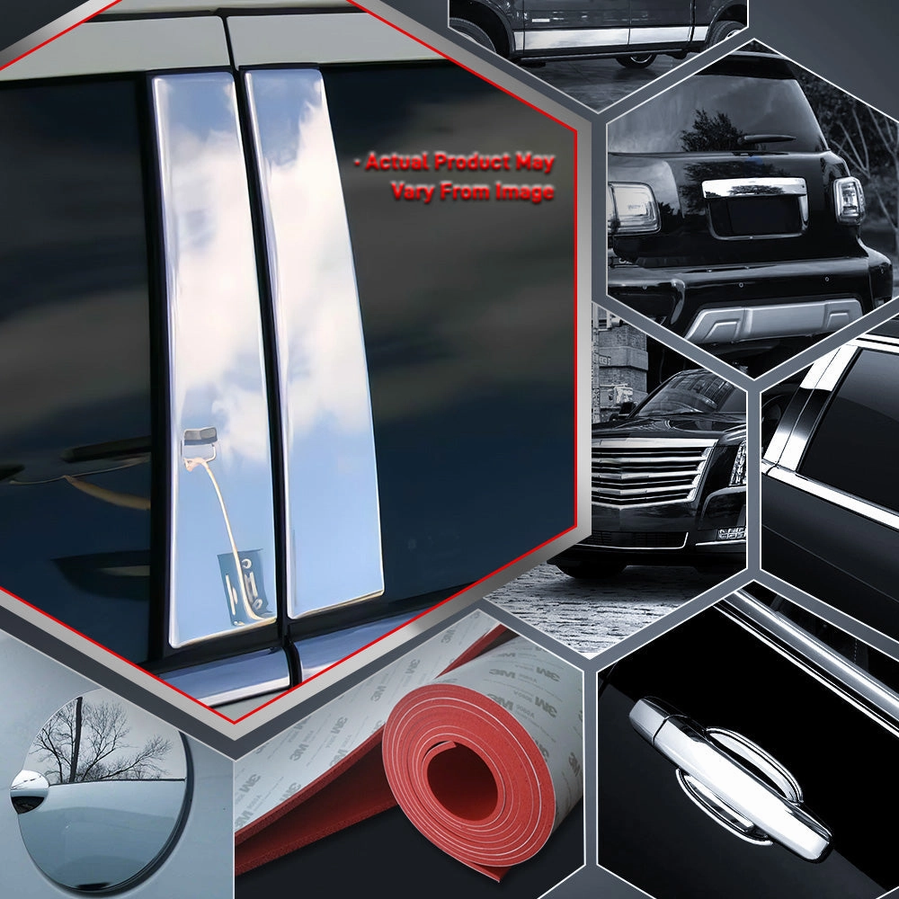 10pcs Stainless Steel Pillar Post Trim<br>2023 Lexus RX350