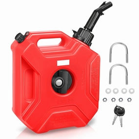 1.3 Gallon 5L Fuel Oil Gas Tank <br> 9.8 x 4.5 x 11.8 in.