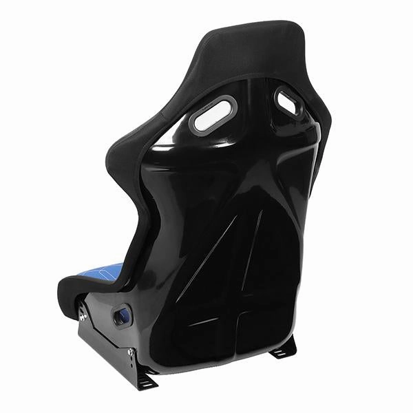 1 Piece Large Blue Cushion Fiber Glass Bucket Racing Seat <br>Universal