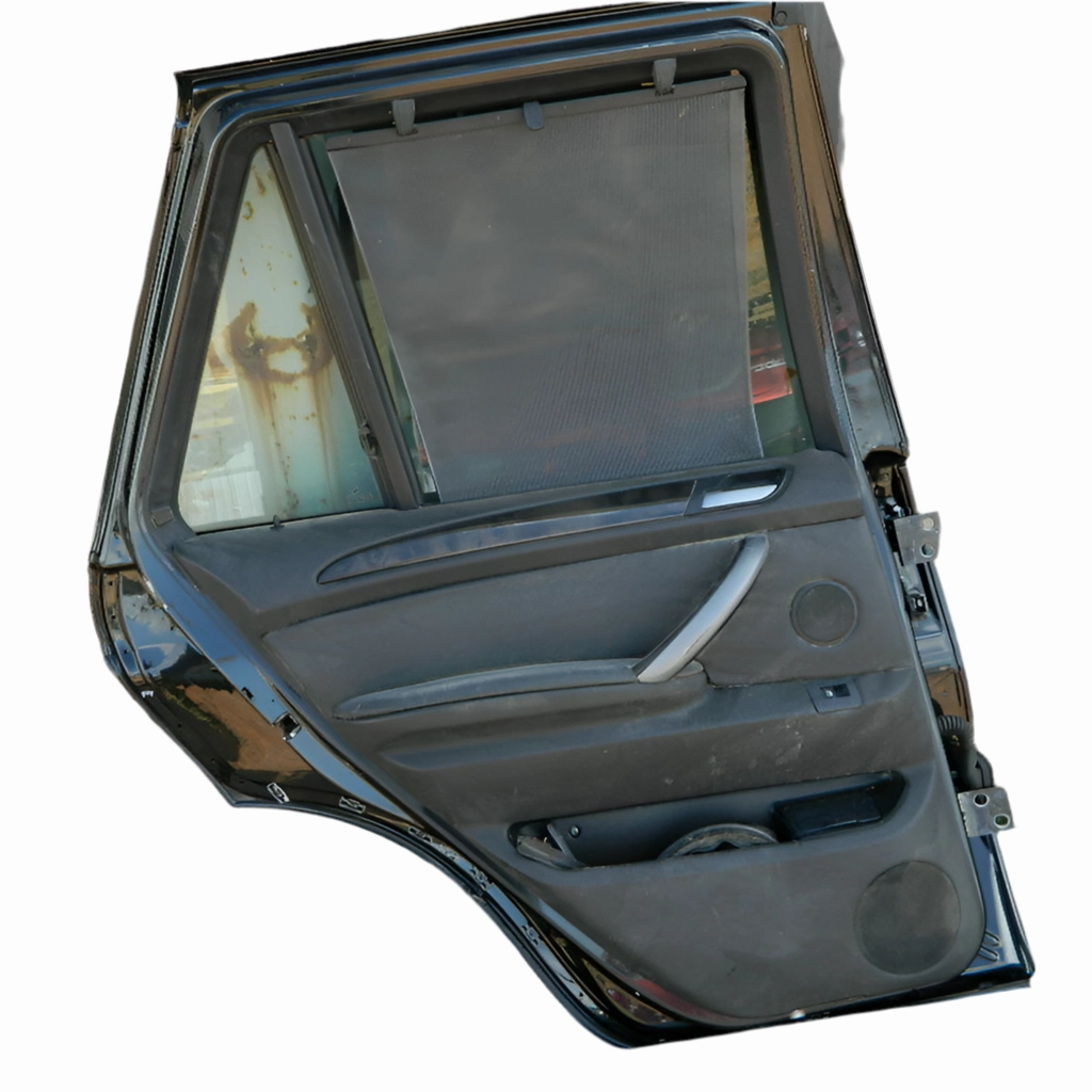 2000 2001 2002 2003 2004 2005 2006 BMW X5 LEFT REAR PASSENGER DOOR- BLACK