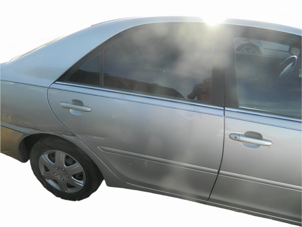 2002 2003 2004 2005 2006 TOYOTA CAMRY REAR RIGHT PASSENGER DOOR OEM- SILVER