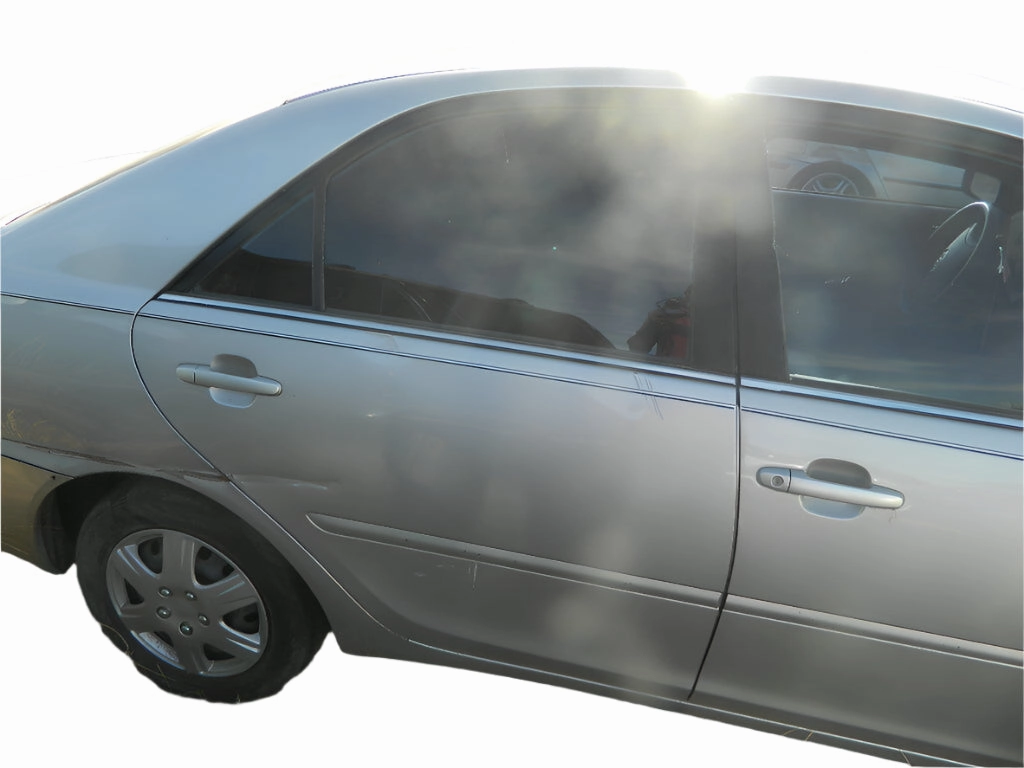2002 2003 2004 2005 2006 TOYOTA CAMRY REAR RIGHT PASSENGER DOOR OEM- SILVER