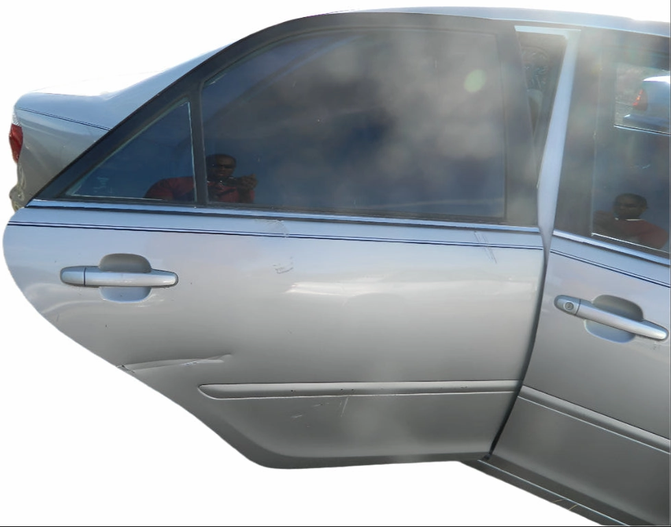 2002 2003 2004 2005 2006 TOYOTA CAMRY REAR RIGHT PASSENGER DOOR OEM- SILVER