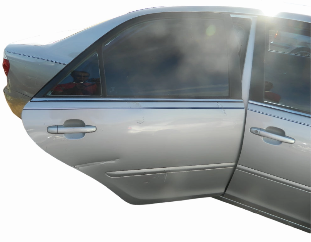 2002 2003 2004 2005 2006 TOYOTA CAMRY REAR RIGHT PASSENGER DOOR OEM- SILVER