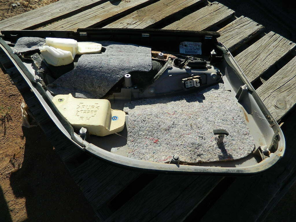 2007 2008 2009 2010 2011 TOYOTA CAMRY REAR RIGHT PASSENGER DOOR PANEL OEM