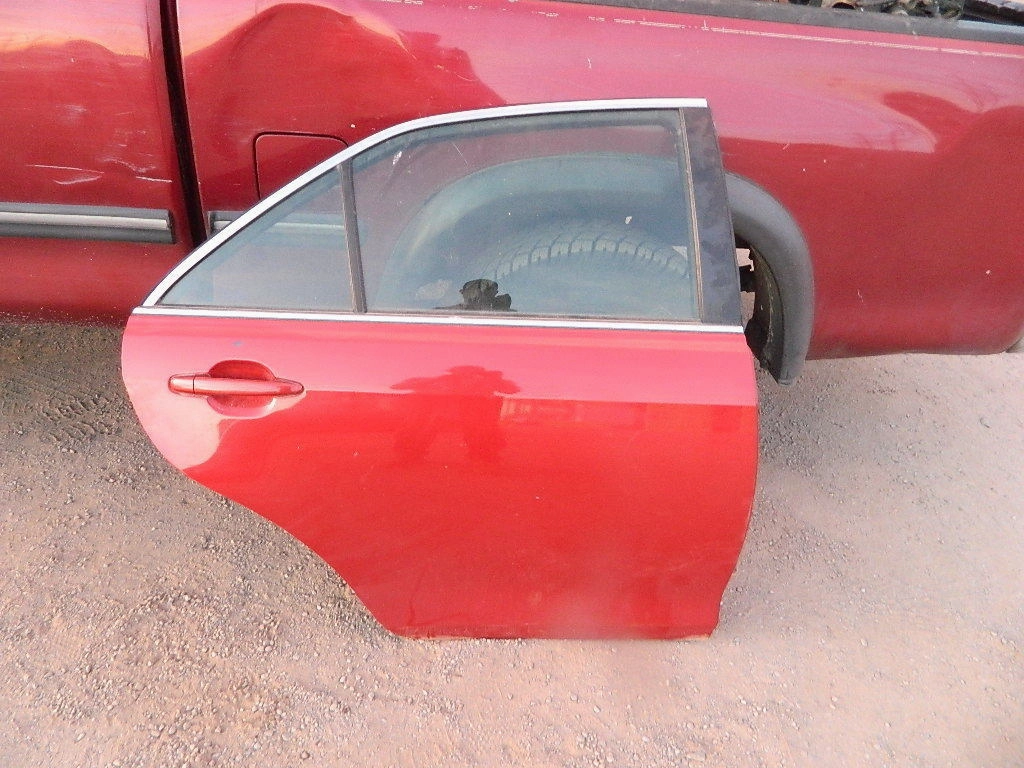 2007-2011 TOYOTA CAMRY SEDAN REAR RIGHT PASSENGER DOOR ASSEMBLY 3R3 COLOR OEM