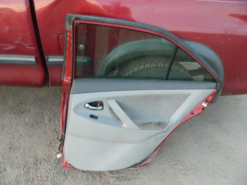 2007-2011 TOYOTA CAMRY SEDAN REAR RIGHT PASSENGER DOOR ASSEMBLY 3R3 COLOR OEM