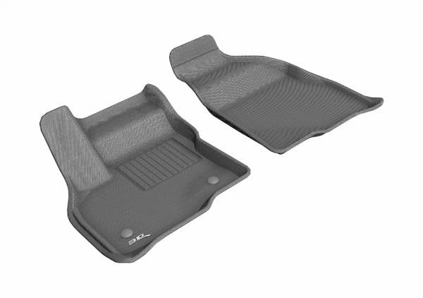3D MAXpider Floor Mats Chevy Bolt EV (2017-2023) All-Weather Kagu Series - Front or Second Row