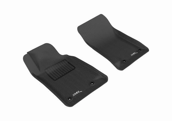 3D MAXpider Floor Mats Chevy Camaro (2010-2015) All-Weather Kagu Series - Front or Second Row