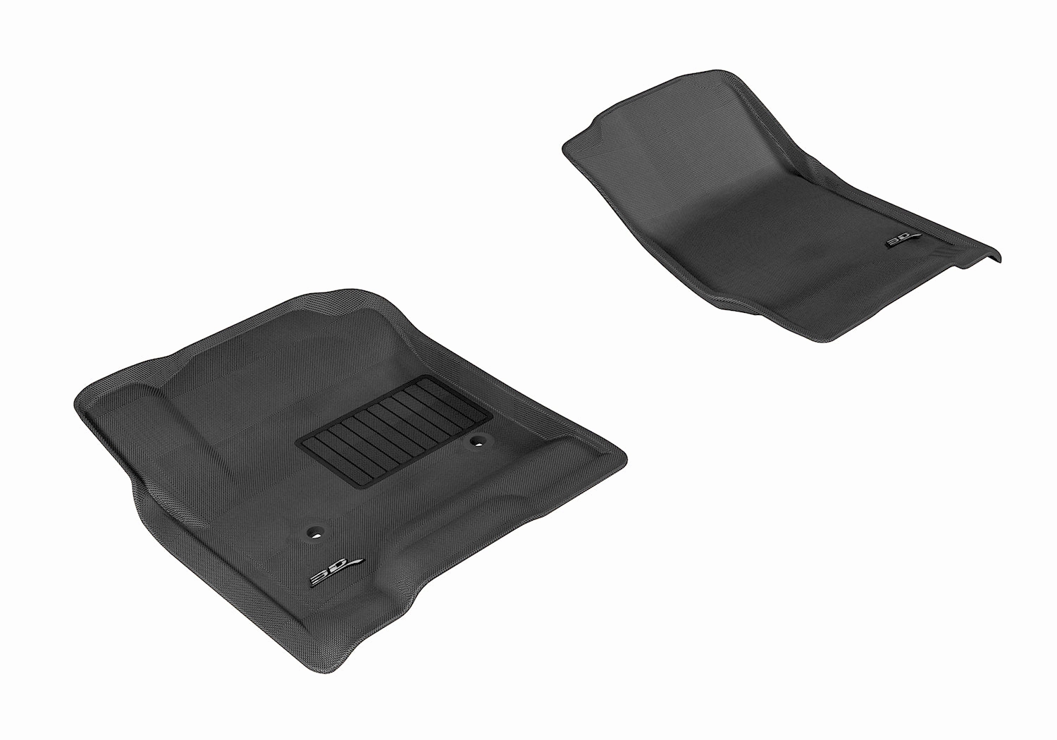 3D MAXpider Floor Mats Chevy Silverado Crew Cab (14-19) All-Weather Kagu Series - Front or Second  Row