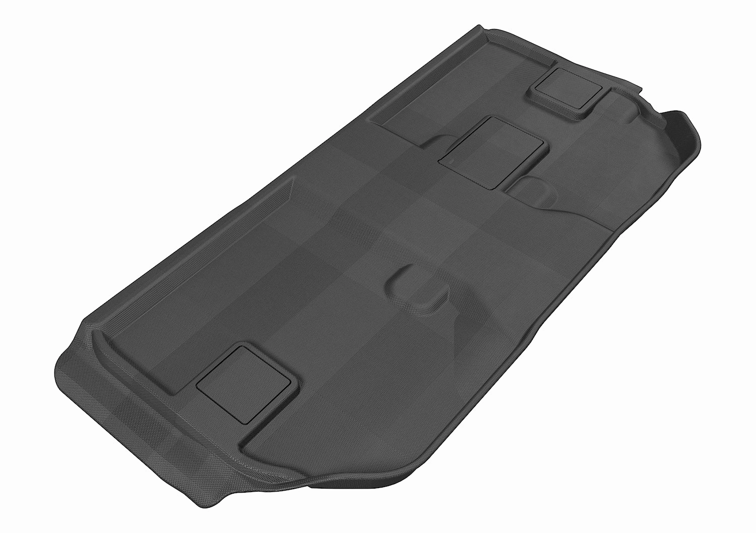3D MAXpider Floor Mats Chevy Suburban w/ Bench Seat 2nd Row (07-14) All-Weather Kagu Series - Front /  Second / Third Row