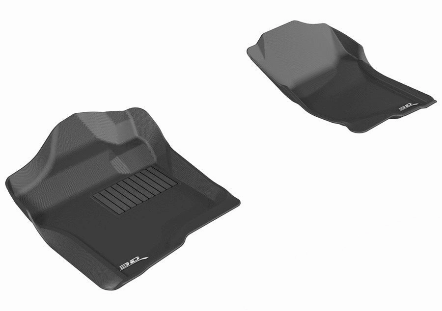 3D MAXpider Floor Mats Chevy Suburban w/ Bucket Seat 2nd Row (11-14) All-Weather Kagu Series - Front /  Second / Third Row