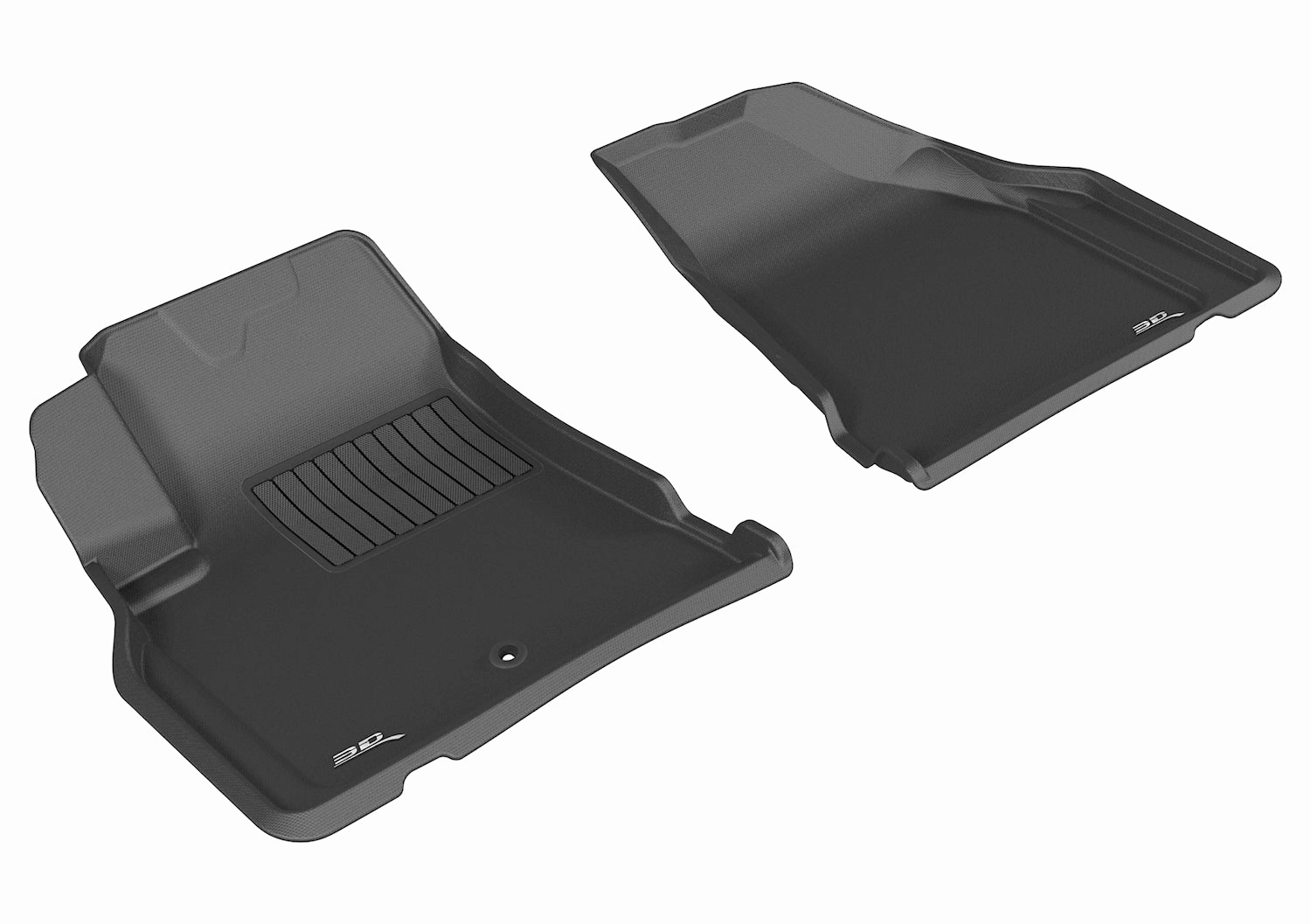 3D MAXpider Floor Mats Chevy Traverse (08-17) All-Weather Kagu Series - Front /  Second / Third Row