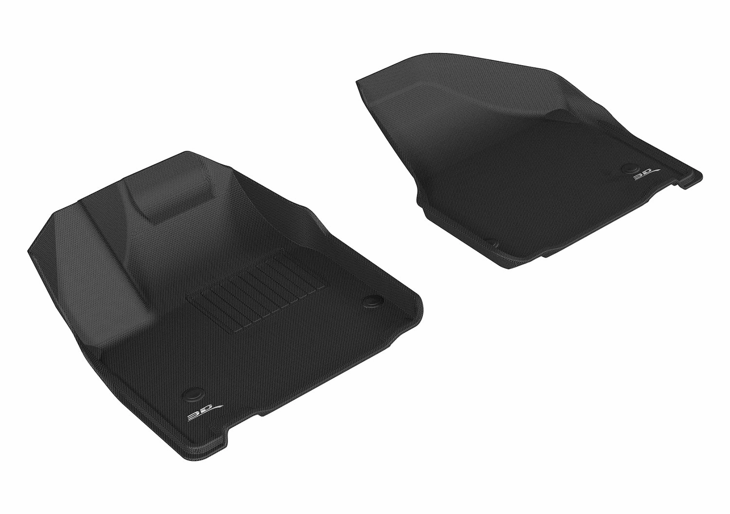 3D MAXpider Floor Mats Chrysler Pacifica Hybrid (18-22) All-Weather Kagu Series - Front / Second / Third Row