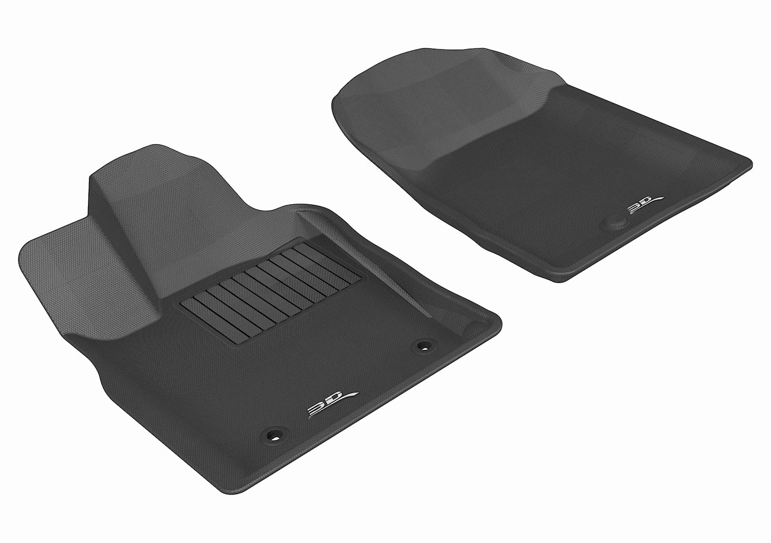 3D MAXpider Floor Mats Dodge Durango (12-24) All-Weather Kagu Series - Front / Second / Third Row