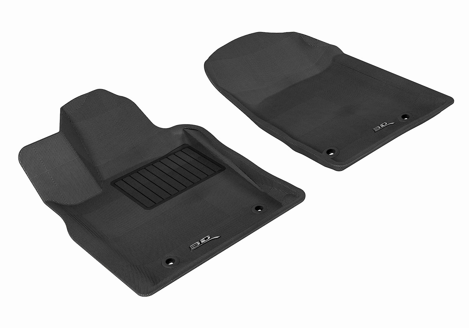 3D MAXpider Floor Mats Dodge Durango (12-24) All-Weather Kagu Series - Front / Second / Third Row