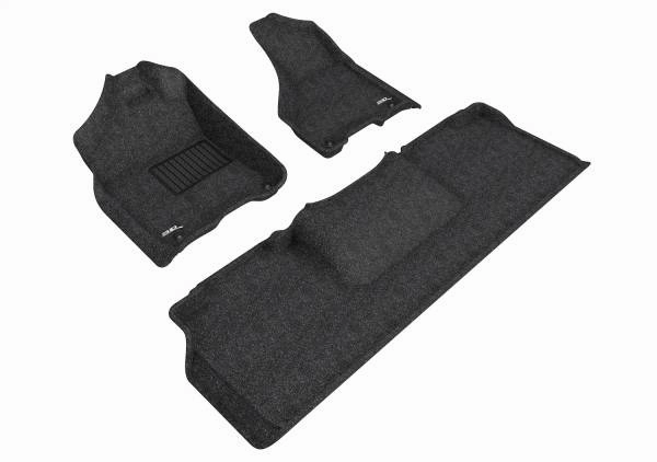 3D MAXpider Floor Mats Dodge Ram 2500 / 3500 Mega Cab (12-18) All-Weather Elegant Series - Complete Set