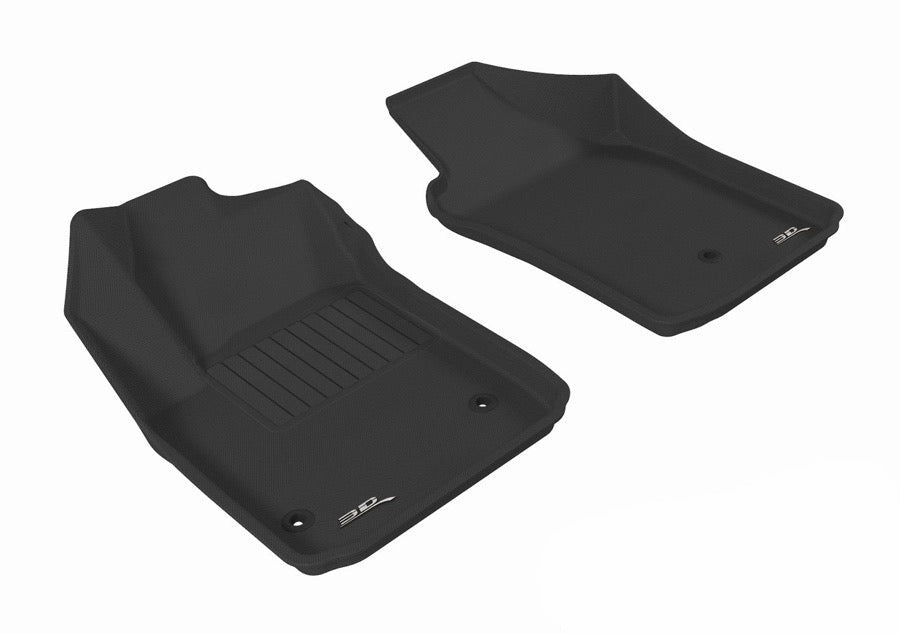 3D MAXpider Floor Mats Fiat 500 (2012-2019) All-Weather Kagu Series - Front or Second Row