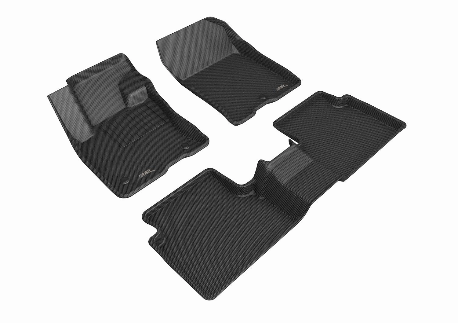 3D MAXpider Floor Mats Ford Bronco Sport (21-24) All-Weather Kagu Series - Front or Second Row