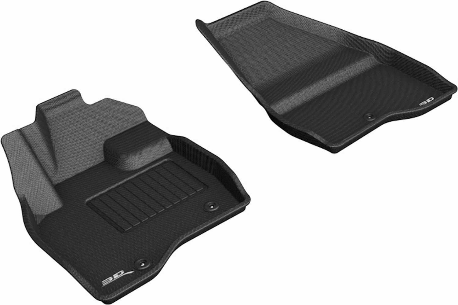 3D MAXpider Floor Mats Ford Explorer 6 / 7 Seater (17-19) All-Weather Kagu Series - Front / Second / Third Row