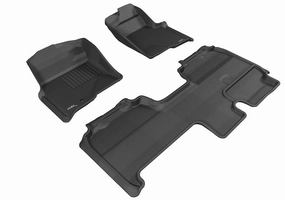 3D MAXpider Floor Mats Ford F150 (09-10) All-Weather Kagu Series - Front or Second Row