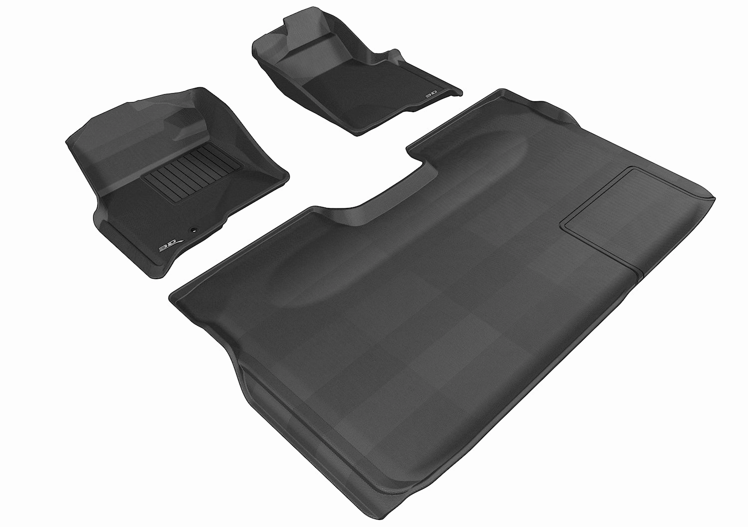 3D MAXpider Floor Mats Ford F150 (09-10) All-Weather Kagu Series - Front or Second Row
