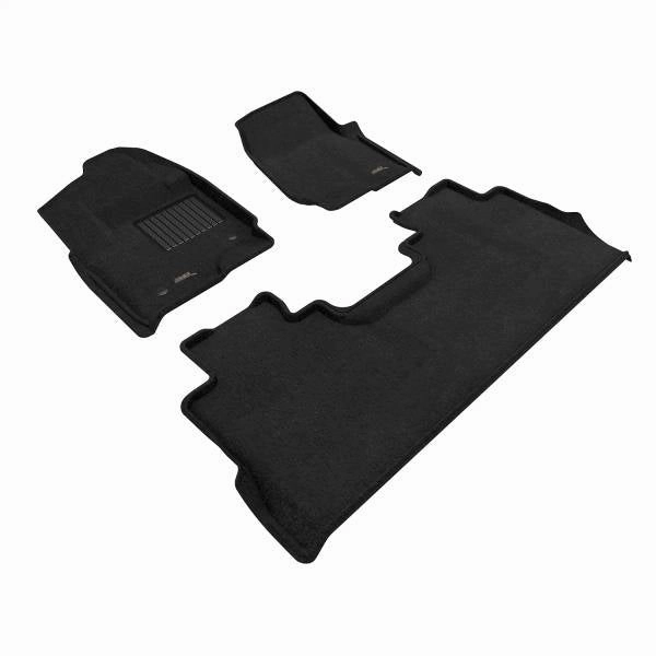 3D MAXpider Floor Mats Ford F250 / F350 / F450 Crew Cab (17-24) All-Weather Elegant Series - Complete Set