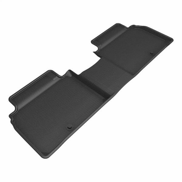 3D MAXpider Floor Mats Genesis G80 RWD (23-24) All-Weather Kagu Series Black - Front or Second Row