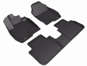 3D MAXpider Floor Mats Honda HRV (2023-2024) All-Weather Kagu Series - Front or Second Row