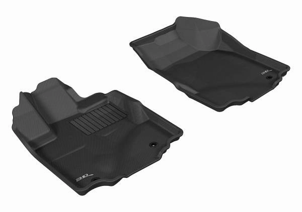3D MAXpider Floor Mats Honda Ridgeline (2006-2014) All-Weather Kagu Series - Front or Second Row