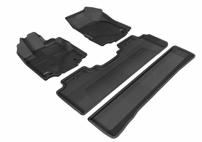 3D MAXpider Floor Mats Honda Ridgeline (2006-2014) All-Weather Kagu Series - Front or Second Row