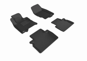 3D MAXpider Floor Mats Infiniti QX50 (16-17) All-Weather Kagu Series - Front or Second Row