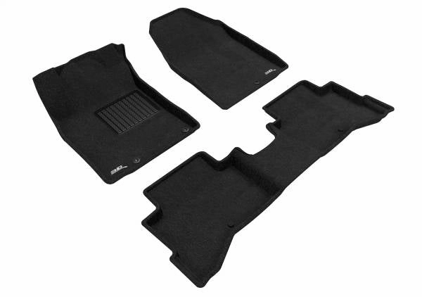 3D MAXpider Floor Mats Infiniti QX60 (14-20) JX (2013) All-Weather Elegant Series - Complete Set