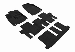 3D MAXpider Floor Mats Infiniti QX60 (14-20) JX (2013) All-Weather Elegant Series - Complete Set