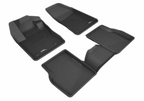 3D MAXpider Floor Mats Jeep Compass (17-24) All-Weather Kagu Series - Front or Second Row