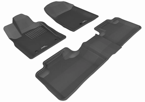 3D MAXpider Floor Mats Jeep Grand Cherokee WK2 (11-13) All-Weather Kagu Series - Front or Second Row