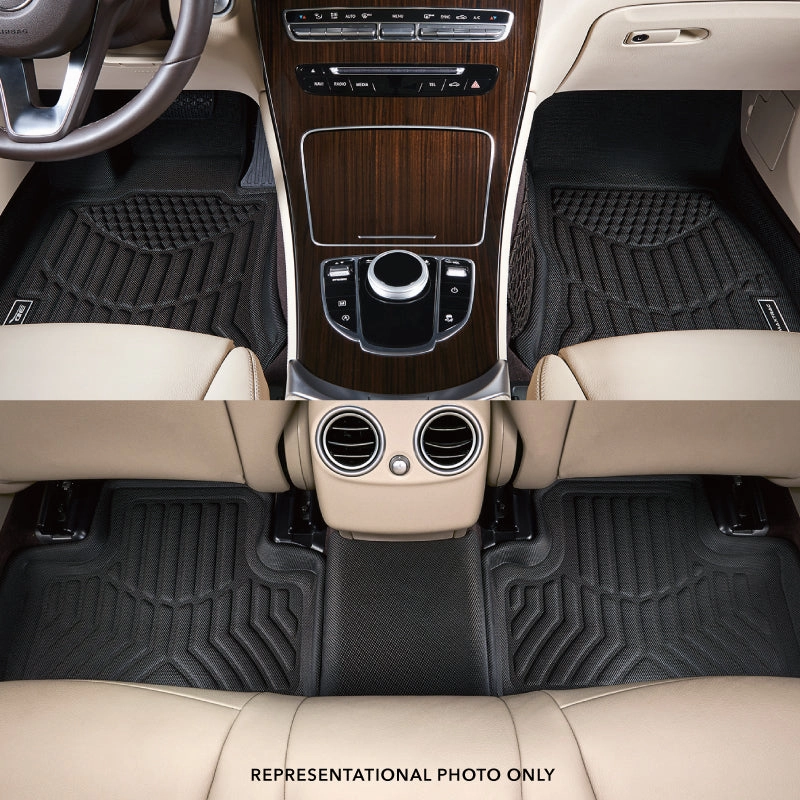 3D MAXpider Floor Mats Jeep Wrangler JL Unlimited (2018-2024) All-Weather Maxtrac Series - Complete Set