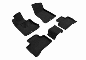 3D MAXpider Floor Mats Mercedes AMG GLC43 / GLC63 SUV/Coupe (18-22) All-Weather Elegant Series - Complete Set