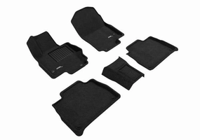 3D MAXpider Floor Mats Mercedes GLE-Class SUV W167 (20-24) All-Weather Elegant Series - Complete Set