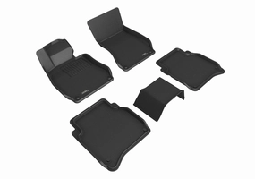 3D MAXpider Floor Mats Mercedes S-Class V223 (21-24) All-Weather Kagu Series - Front or  Second Row