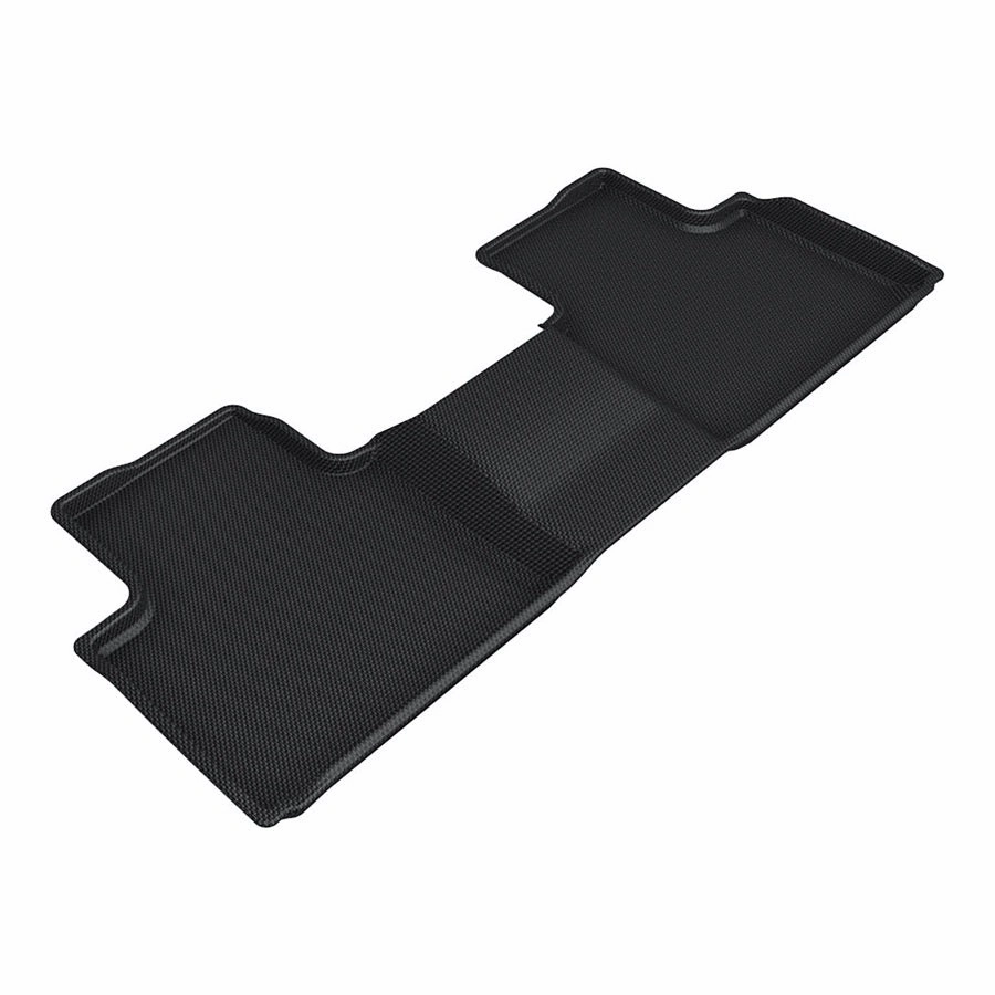 3D MAXpider Floor Mats Mitsubishi Outlander (22-24) All-Weather Kagu Series Black - Front / Second / Third Row