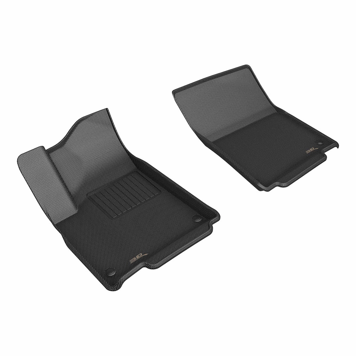 3D MAXpider Floor Mats Rivian R1T (22-23) All-Weather Kagu Series - Front or Second Row
